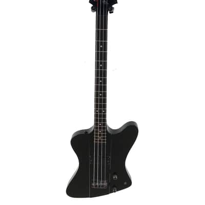 Greco Thunder Bird Bass, Black, 1987, Made In Japan, HUGE LOW END image 2