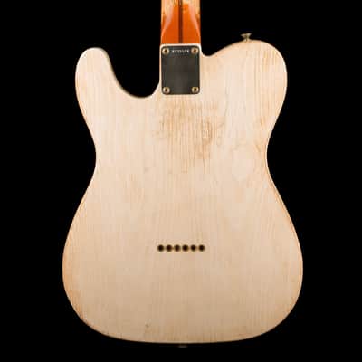 Used 2024 Fender Custom Shop Masterbuilt Paul Waller 1957 Telecaster Heavy Weathered White Blonde with OHSC image 12