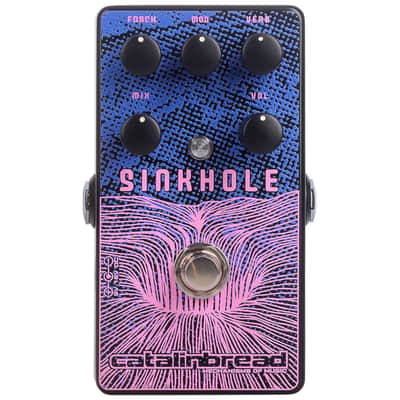Catalinbread Sinkhole Ethereal Reverb Pedal + 2x Gator Patch Cable 3 Pack image 2