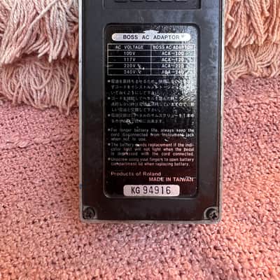 Boss CS-3 Compression Sustainer (Black Label) First Taiwan Model Modded for 9V Power Supply Bild 2