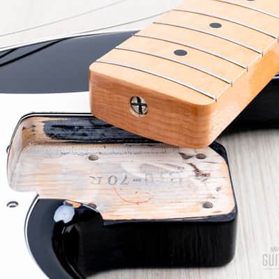 1990 Fender Precision Bass ‘70 Vintage Reissue PB70-700 Black w/ Ash Body, Japan MIJ Fujigen image 17