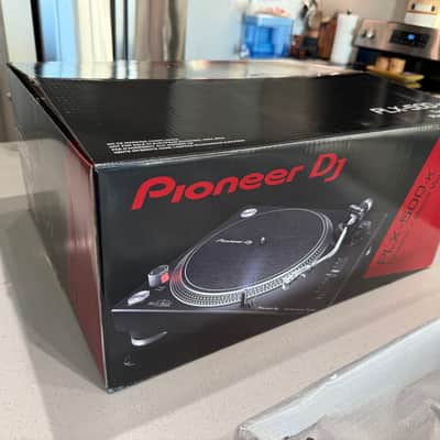 Pioneer PLX-500-K Direct Drive DJ Turntable 2010s - Black image 1