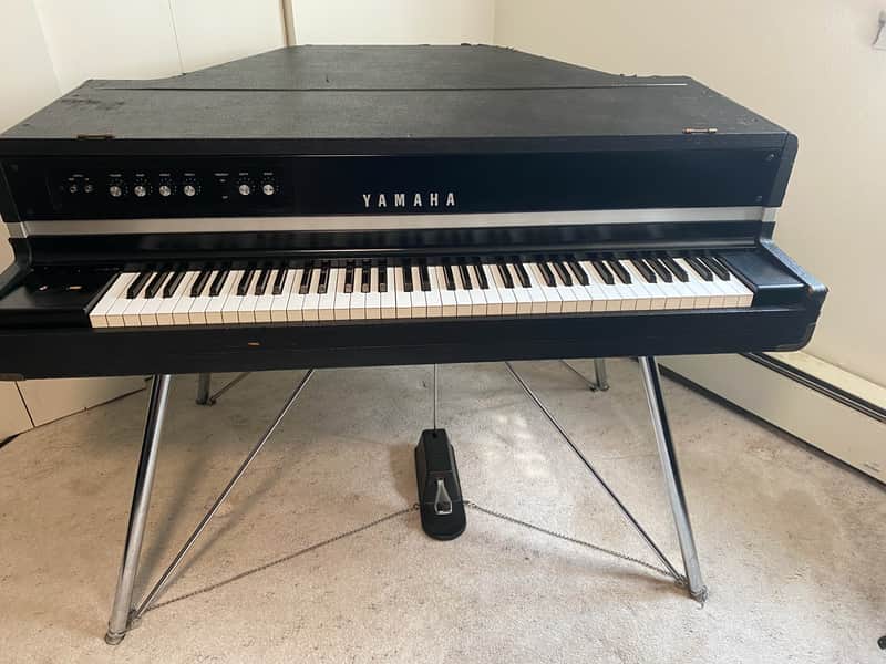 Yamaha CP-70B Electric Grand Piano 1980s - Black image 1