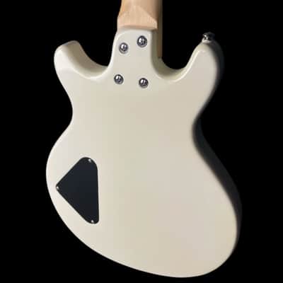 Daisy Rock Retro-H 12 String Electric Guitar in White Pearl W/ Gigbag image 6