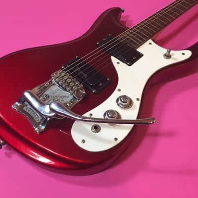 Mosrite Mark V 1967 Candy Apple Red image 4