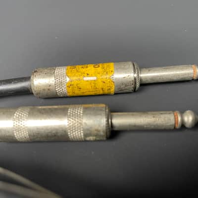 Vintage Whirlwind / Belden Instrument Cable w/ Straight & Right-Angle Switchcraft Plugs – 22 ft Stereo to Left/Right 1/4” image 8