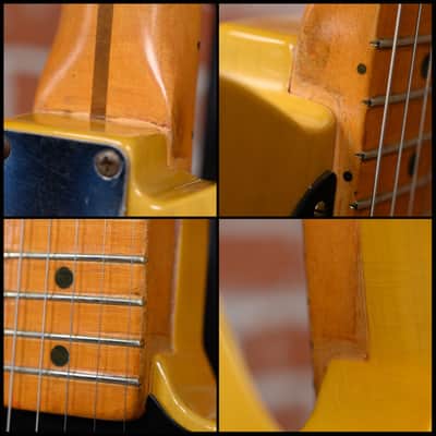 Fender Pre CBS Telecaster Butterscotch Blonde Relic Refin by Joe Riggio 1952 w/Hardshell Case image 20