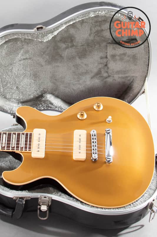 2011 Gibson Les Paul Double Cutaway P-90 Goldtop w/ Hard-Shell Case image 1