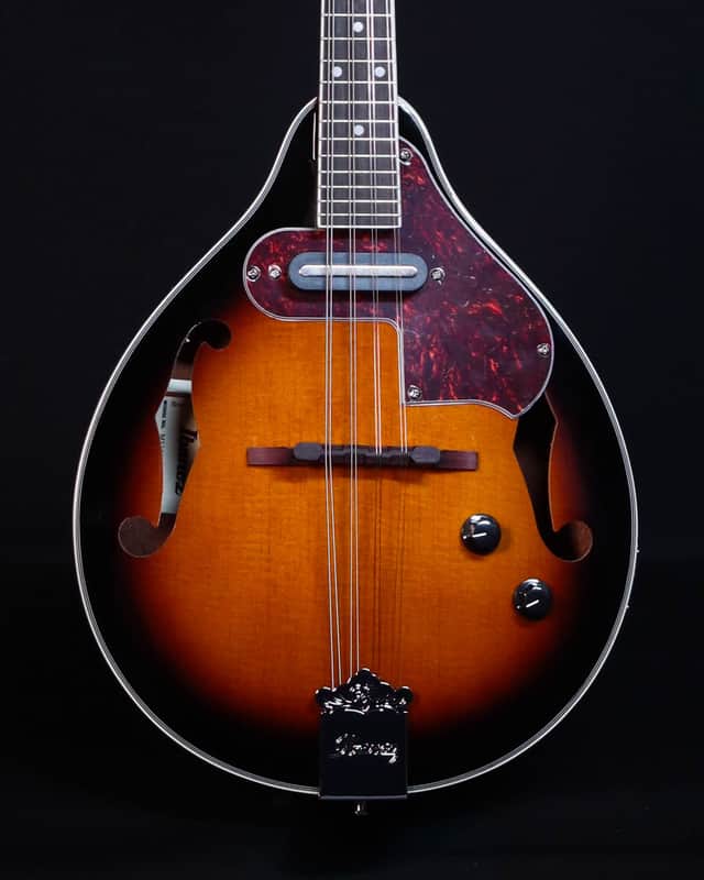 Ibanez M510E A-Style Acoustic/Electric Mandolin,  Brown Sunburst High Gloss image 1