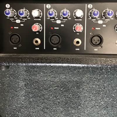 Harbinger M120 PA 4 CHANNEL LATE 2000’s - BLACK image 2