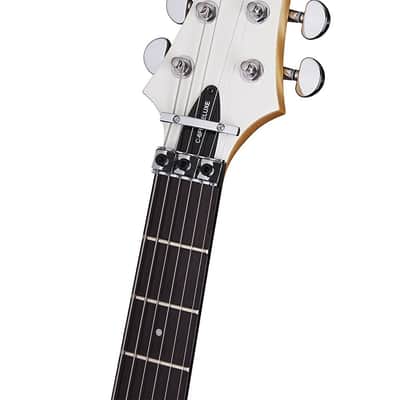 Schecter C-6 FR Deluxe - Satin White (435) image 4