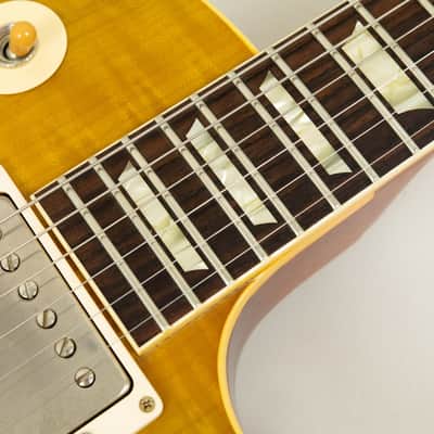2021 Gibson Custom '59 reissue Les Paul Standard, Golden Poppy Burst image 13