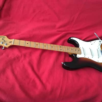 Fender  "Dan Smith" Stratocaster are 1983 3-Color Sunburst w/ Maple Fretboard image 15