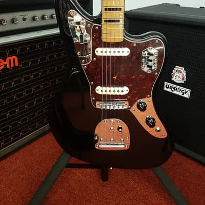 Fender Vintera II '70s Jaguar with Maple Fretboard 2023 - Present - Black image 2