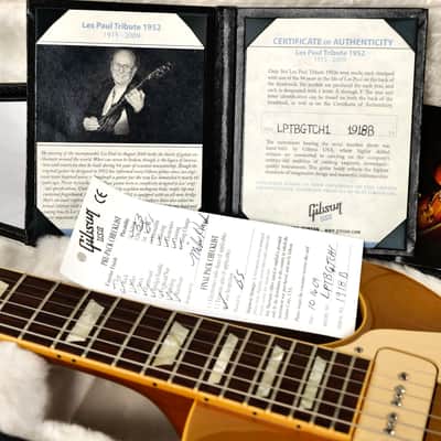 Gibson Les Paul '52 Tribute Prototype 2009 - Goldtop image 2