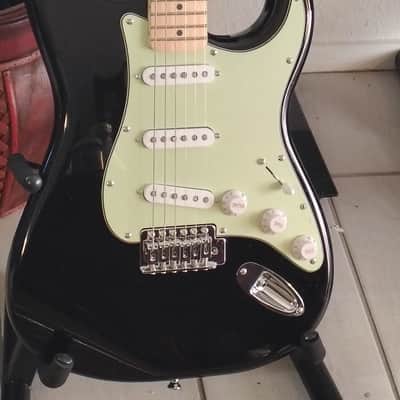 Fender Squire Stratocaster 2026 - Black Glossy-Upgraded Pickups and Electronics image 1