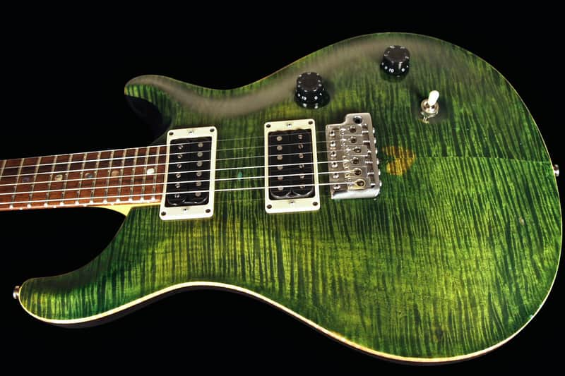 1992 Paul Reed Smith PRS CE-24 Flame Top ~ Vintage Pre-factory ~ Emerald Green image 1