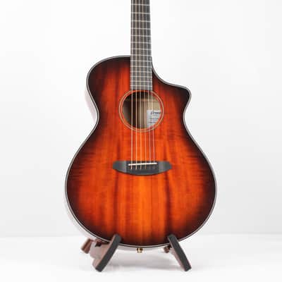 Breedlove Oregon Concert CE Bourbon Burst, Myrtlewood/Myrtlewood image 3