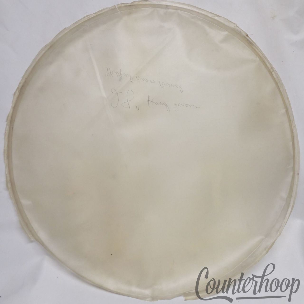 Ludwig 27"Timpani Calf Skin Bass Drum Head Retuck Vintage 30s Resonant Calfskin — main photograph