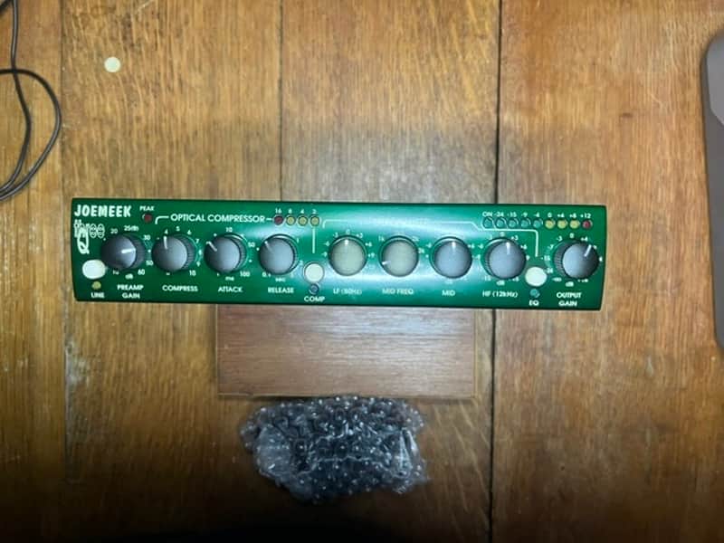 Joemeek threeQ Half-Rack Channel Strip 2010s - Green image 1