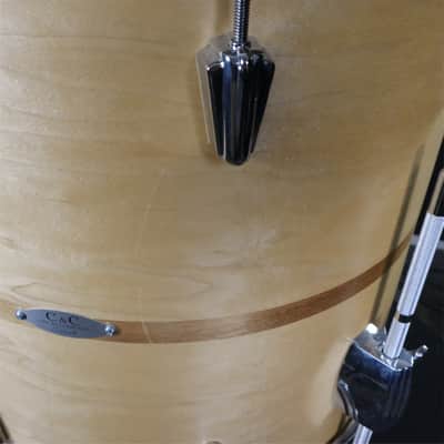 Used C&C Drum Co. 6+6 Big Beat 3-Piece Shell Pack - Natural Maple image 12