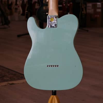 Fender Custom Shop Telecaster  1963 Journeyman - Rosewood Fingerboard, Aged Surf Green image 6