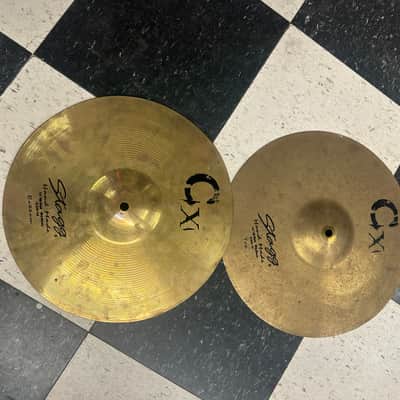 Stagg CXH-14 14” Hi Hat Cymbals image 1