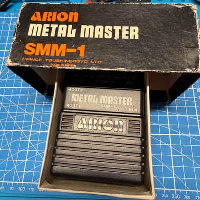 Vintage Arion SMM-1 Metal Master Distortion Pedal w/ Original Box – Made in Japan – Excellent Condition image 6