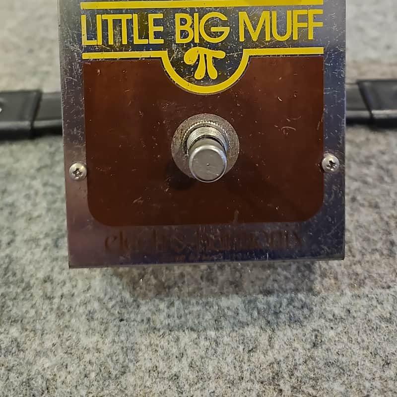 1970s Electro-Harmonix Little Big Muff Silver / Brown / Yellow