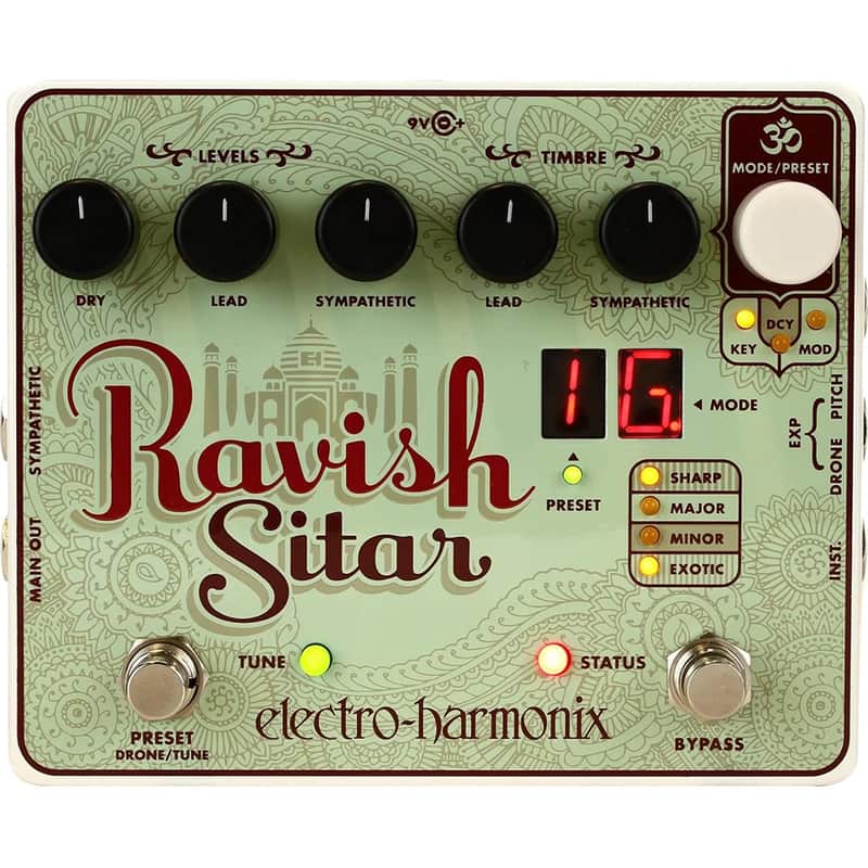 Electro-Harmonix Ravish Sitar Emulator Pedal image 1