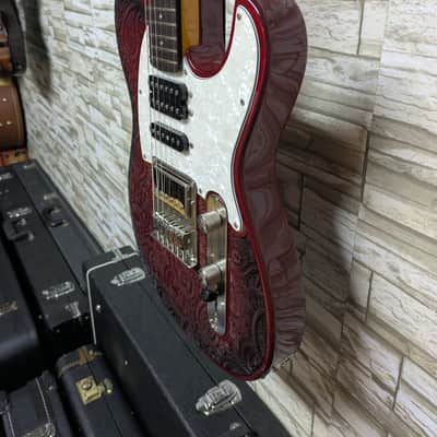 Dean Zelinsky Dellatera Engraved Red Wine Paisley, 2017 - Red Wine image 10
