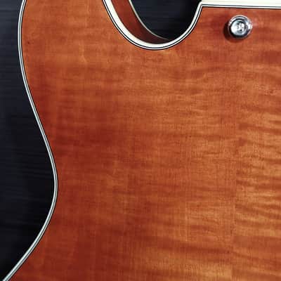 Eastman T59/TV-AMB Amber Semi-Hollowbody Electric Guitar image 16