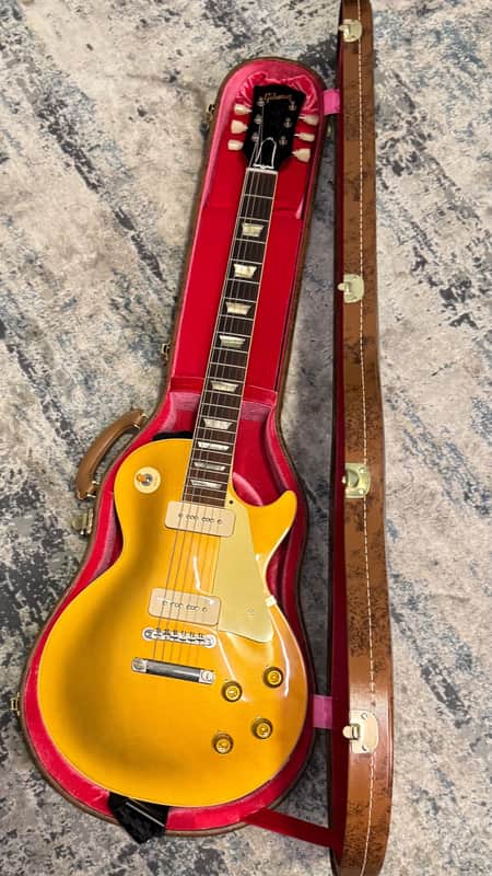 Gibson Custom 1956 Les Paul Goldtop Reissue - Double Gold, VOS