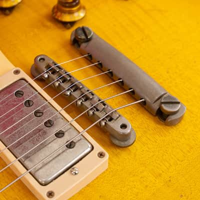 Gibson Custom Shop 1959 Les Paul Standard Reissue Murphy Lab Ultra Heavy Aged Electric Guitar, Rosewood Fingerboard, Lemon Burst image 13