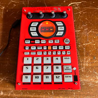 Roland SP-404SX Linear Wave Sampler 10th Anniversary Solid Red x Metallic Red w/ power supply image 2