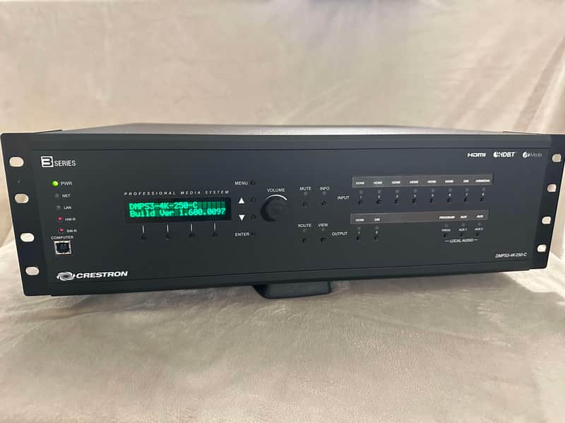 Crestron DMPS3-4K-250-C - Black image 1
