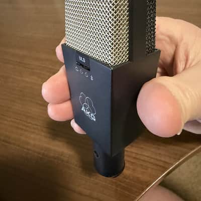 AKG C414 B ULS Large Diaphragm Multipattern Condenser Microphone 1990s - Black image 6