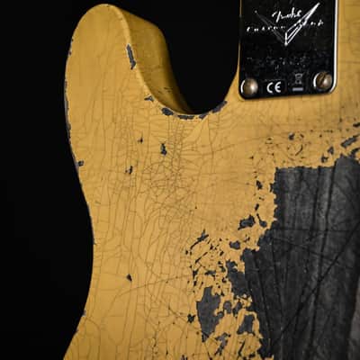 Fender Custom Shop '52 Telecaster Super Heavy Relic- Aged Nocaster Blonde 2026 (R149628) image 18