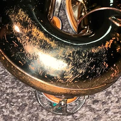 Buescher aristocratic 200 tenor Saxophone  made in the usa ohsc image 10
