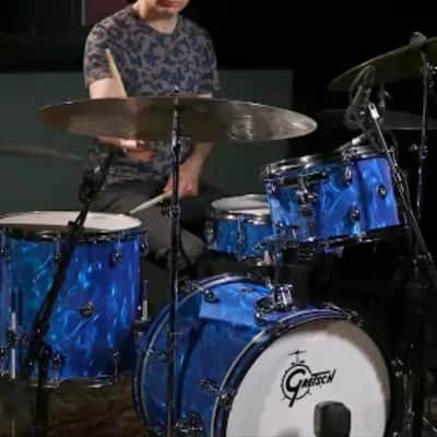Gretsch Catalina Club 3 Piece Shell Pack (18/12/14) Blue Flame image 1
