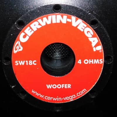 Cerwin Vega SW18C 18" woofer subwoofer speaker image 4