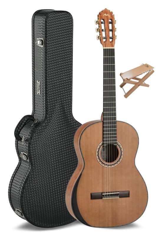 Manuel Rodriguez Tesoro de Camerún Limited Edition Solid Cedar Top & Cedar Neck 6-String Classical Acoustic Guitar w/Hard Case & Footrest image 1