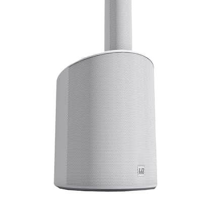 LD Systems MAUI 5 Go Ultra-Portable Battery-Powered Column PA System in White image 12