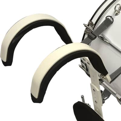 Trixon Field Series Marching Bass Drum 28×12 - White image 4
