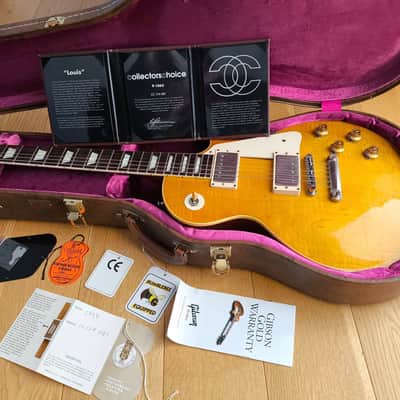 Gibson Custom Shop Collector's Choice #17 "Louis" Keith Nelson '59 Les Paul Standard Reissue 2010s - Dirty Lemon Burst image 4