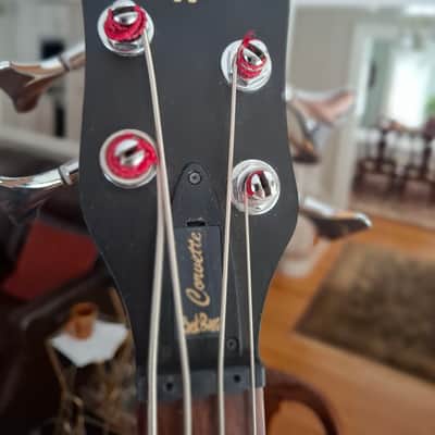 Warwick RockBass Corvette $$ 4-String - 2013 - High Gloss Black (China) image 11
