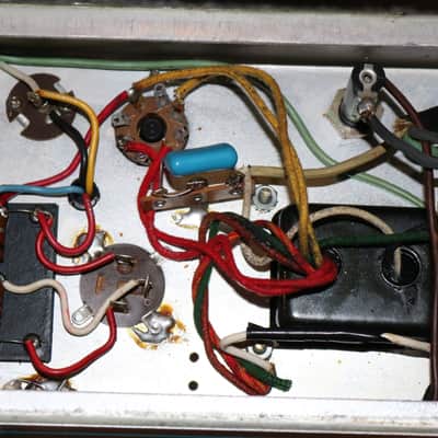 Vintage Fender Silverface Champ Tube Amp Chassis - Fully Working - No Tariffs image 7