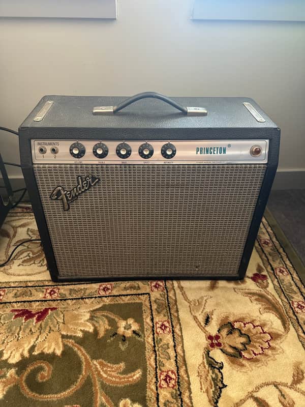 Fender Princeton 1976 - Silver panel image 1