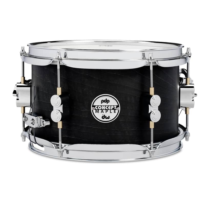 PDP 10" x 6" Black Wax Maple Snare Drum image 1