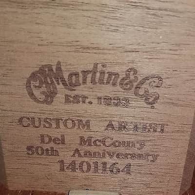 Martin D-18 Acoustic Guitar Del Mccoury Custom Artist  2009 No Cracks/Repairs All Original image 4